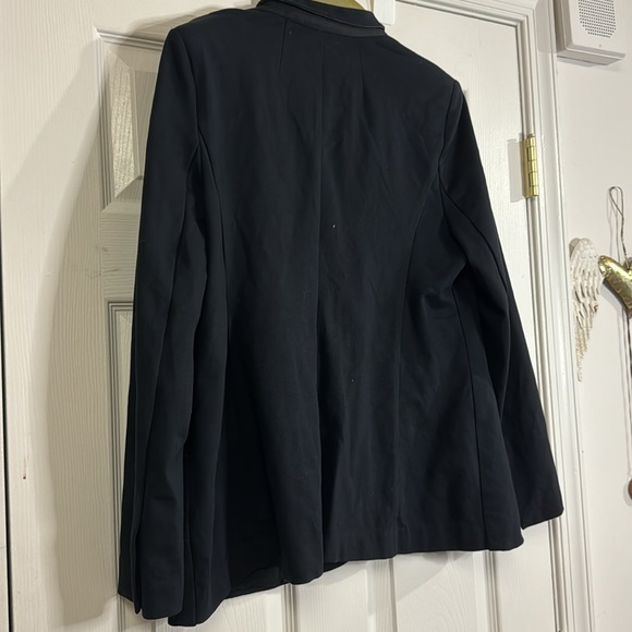 Lane Bryant the Bryant blazer black stretchy relaxed 14 - Picture 7 of 7